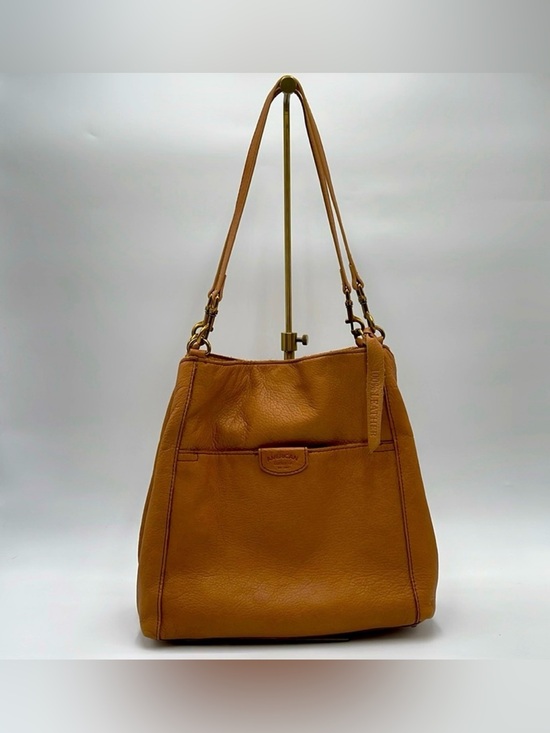 American Leather Co. Handbags - American Leather Co. Shoulder Bag - Caramel
Brown 100% Leather - Double Straps